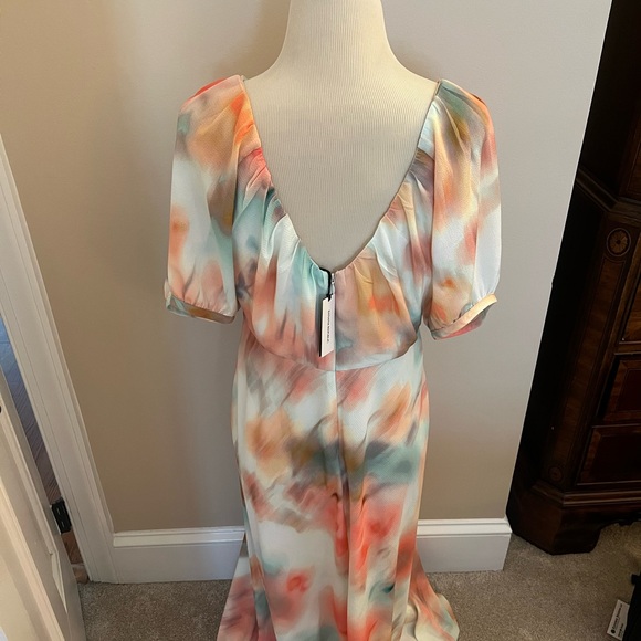 NWT Banana Republic Crepe Maxi Dress - Picture 4 of 5